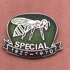 RUC Ulster ‘B’  Specials Police Pin Badge Bee Green Enamel 1920-1970 for sale  STOCKPORT
