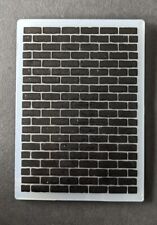 Embossing folder brick for sale  LIVERSEDGE