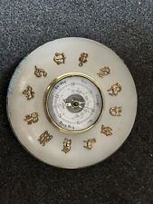 Vintage brass barometer for sale  ALDERSHOT