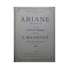 Massenet jules ariane d'occasion  Blois