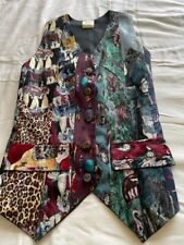 silk vintage ties vest for sale  Copiague