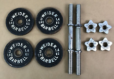 weider set weight w bar for sale  Zanesville