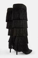 Black tiered fringe for sale  Hopkinsville