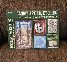 Used, VTG Book Sandblasting Etching and Other Glass Treatments 1980 Carve Craft SC for sale  Shipping to South Africa