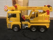 Brother MAN Tele-Crane TC 4500 International Transport Co caminhão de brinquedo de construção - comprar usado  Enviando para Brazil