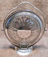Foldable tier silverplate for sale  Palm Desert