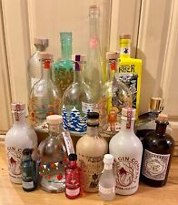 Gin bottles various for sale  NEWCASTLE UPON TYNE