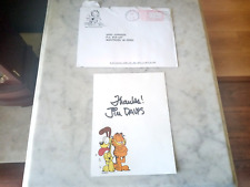Sobre de tarjeta Garfield firmado por Jim Davis (sin inscripción) de Indiana - ENVÍO GRATUITO segunda mano  Embacar hacia Argentina