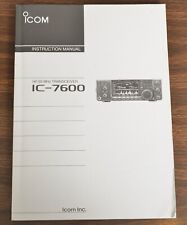 Original icom 7600 for sale  Caledonia