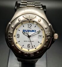 Usado, RARO Vintage Oficialmente Licenciado Suzuki Relógio Masculino Movimento Miyota  comprar usado  Enviando para Brazil