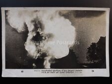 America LAKE CHARLES Ignited Gas Geyser c1927 Original Pathe News Old Postcard for sale  Shipping to South Africa