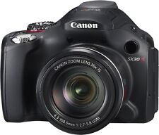 Used, USED Canon PowerShot SX30 IS 14.1MP Digital Camera - Black FREESHIPPING for sale  Shipping to South Africa
