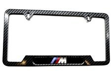 Quadro de placa de licença de fibra de carbono aço inoxidável BMW M2 M3 M4 M5 M6 M8 X3 X4 X5 comprar usado  Enviando para Brazil