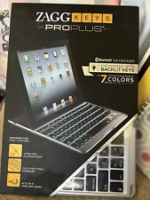 New Zagg Keys Proplus Keyboard iPad 2-4th Gen Case Stand Universal Tablet BT for sale  Shipping to South Africa