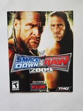 WWE SmackDown vs. Raw 2009 con ECW (Sony PlayStation 3, PS3) manual solo sin juego segunda mano  Embacar hacia Mexico