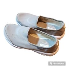 Zapatos para caminar Skechers para mujer gris 13510EW torso bajo sin cordones 8,5M originales, usado segunda mano  Embacar hacia Argentina
