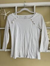 Talbots shirt white for sale  Lakeville