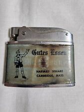 Used, Vintage Warco Advertising Flat Lighter Gutes Essen Made In Japan. RARE for sale  Shipping to South Africa