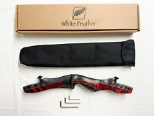 White Feather Firefinch 19" Archery Recurve Riser - Left Handed - Red - ILF for sale  Shipping to South Africa