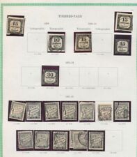França 1859/1935 Timbres-Taxe Dues Blocks (Apx 60 Itens) M&U EP505, usado comprar usado  Enviando para Brazil