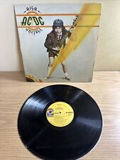 Vintage AC/DC ‎Álbum de Vinil LP de Alta Tensão ATCO Records ‎Original SD 36-142 1976 comprar usado  Enviando para Brazil