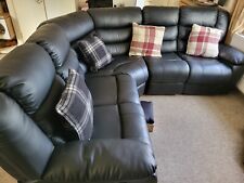 Leather corner sofa for sale  GRANTHAM