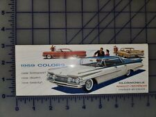 1959 oldsmobile colors for sale  Suffolk
