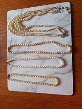 Pearl type necklaces for sale  PORT TALBOT