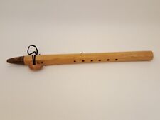 Flauta de madera artesanal artesanal roble ceniza burl caoba nogal - ¡funciona!, usado segunda mano  Embacar hacia Argentina