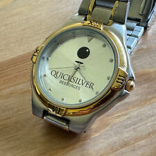 Relógio de quartzo masculino Quiksilver Resources Sweda tom duplo Japão movimento nova bateria, usado comprar usado  Enviando para Brazil