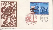 Filme cinema sete samurais Yoshida corte de papel FDC Japão 2000 comprar usado  Enviando para Brazil