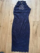 amy childs navy lace dress for sale  WREXHAM