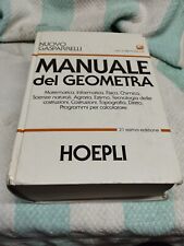 hoepli geometra manuale usato  Palermo