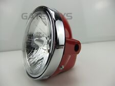 Red motorcycle headlight for sale  Shipping to Ireland