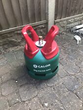 Calor 5kg propane patio gas bottle full  for sale  BEDFORD