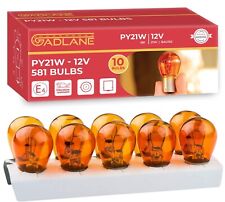 Gadlane âmbar 10 X 581 12V 21W PY21W Conjunto de indicador de baioneta Pins Bulbos De Carro BAU15S comprar usado  Enviando para Brazil