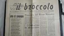 Napoli broccolo settimanale usato  Giugliano In Campania