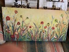 Poppies canvas wall for sale  Panama City Beach