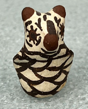 Estatueta de coruja de cerâmica vintage Zuni Pueblo NELLIE BICA, casa de bonecas em miniatura, nova na caixa comprar usado  Enviando para Brazil