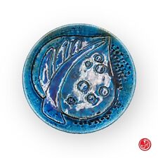 Piatto ceramica blu usato  Verrua Savoia