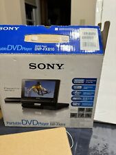 DVD player portátil Sony DVP-FX810 tela giratória preta somente adaptador de bateria de carro comprar usado  Enviando para Brazil