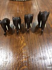 African wooden elephants for sale  ST. ALBANS