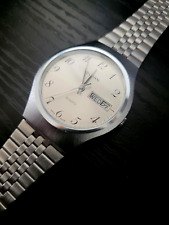 🔥RARO Relógio de Quartzo Masculino de Aço Inoxidável Fabricado na Suíça Alfex Sloan comprar usado  Enviando para Brazil