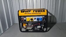 Generator wolf wp7500e for sale  LONDON