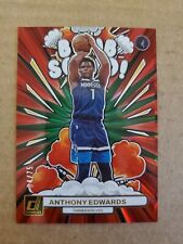 Anthony Edwards 2023-24 Donruss NBA Bomb Squad Láser Rojo Verde /75 Timberwolves  segunda mano  Embacar hacia Argentina