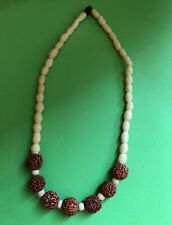 Collier graines rudraksha d'occasion  Marseille XV