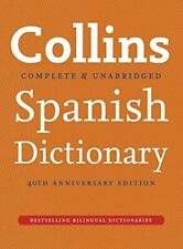 Collins Spanish Dictionary 40th anniversary ... by Collins Dictionaries Hardback, usado segunda mano  Embacar hacia Argentina