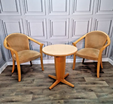Retro Vintage Parker Knoll Table & Arm Chair Set - 2 Chairs - Havana Breakfast for sale  Shipping to South Africa