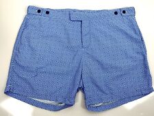 Usado, Shorts de natação Frescobol carioca masculino sob medida estampa Ipanema azul tamanho 38 comprar usado  Enviando para Brazil