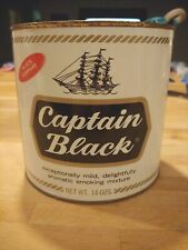 Antigua lata de tabaco Captain Black de colección con tapa segunda mano  Embacar hacia Argentina